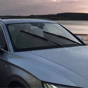 Audi wiper blades in rain